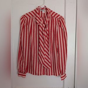 Vintage pussycat bow blouse